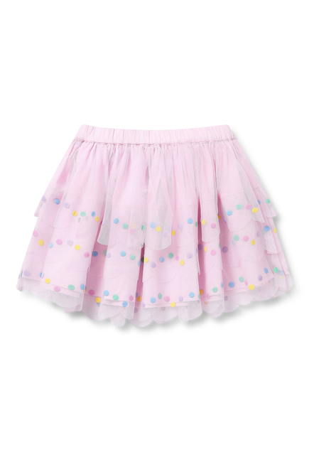 Kids Confetti Dot Tutu Skirt